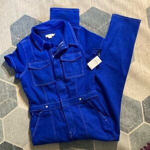 Vibrant Blue Jumpsuit